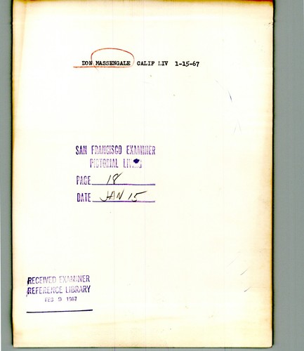 Foto de prensa deportiva de colección 1967 de golfista profesional Don Messengale - Imagen 2 de 2