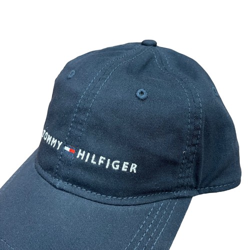 NWT Tommy Hilfiger Unisex Cotton Tommy Logo Baseball Cap Hat One Size Adjustable - Afbeelding 67 van 70