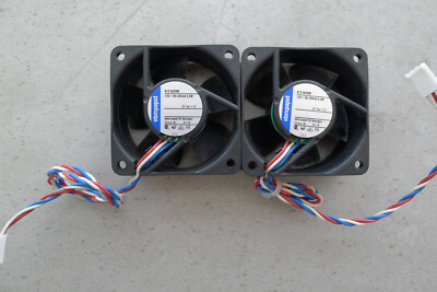 2x ebmpapst 512 N/2HH 60mm 12VDC Lüfter