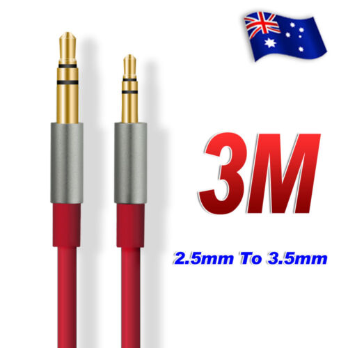 Stereo 2.5mm to 3.5mm Plug Male Audio Adapter Cable Headphones Car MP3 Aux Jack - Picture 10 of 10