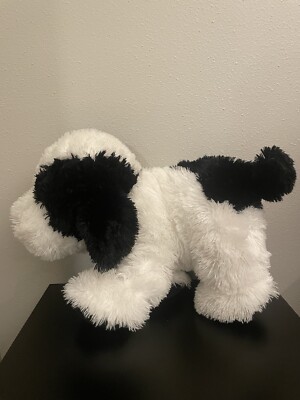 Realistic 22  FINE TOY Sheep Dog Puppy Large Floppy Fluffy Jumbo Shaggy