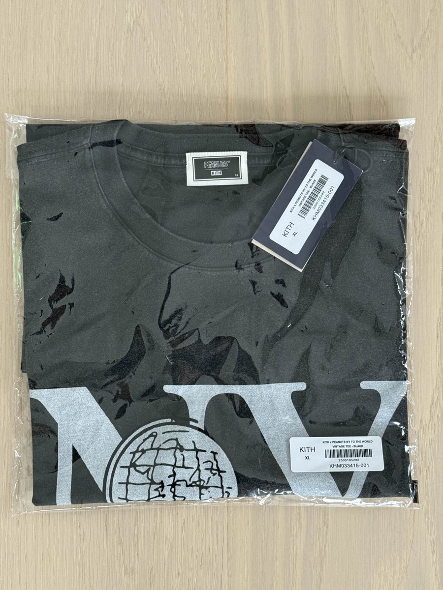 トップス Kith x Peanuts Kith Records Vintage Tee Kith x Peanuts Kith Records Vintage Tee White Men's - SS25 - US