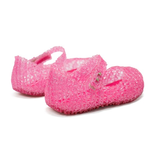 New Mini Melissa Campana Papel BB Flats Little Girls Dress Shoes - Picture 19 of 22