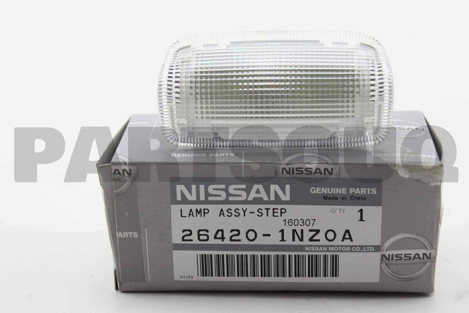 26431-7S010 Genuine Nissan #264317S010 Lens-Map Lamp