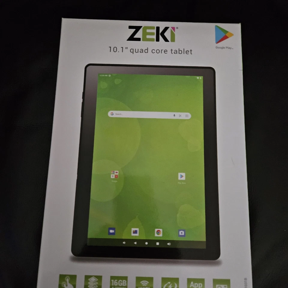 TABLET ZEKI 10.1" QUAD CORE 16GB CÁMARA WI-FI Foto 3 de 4