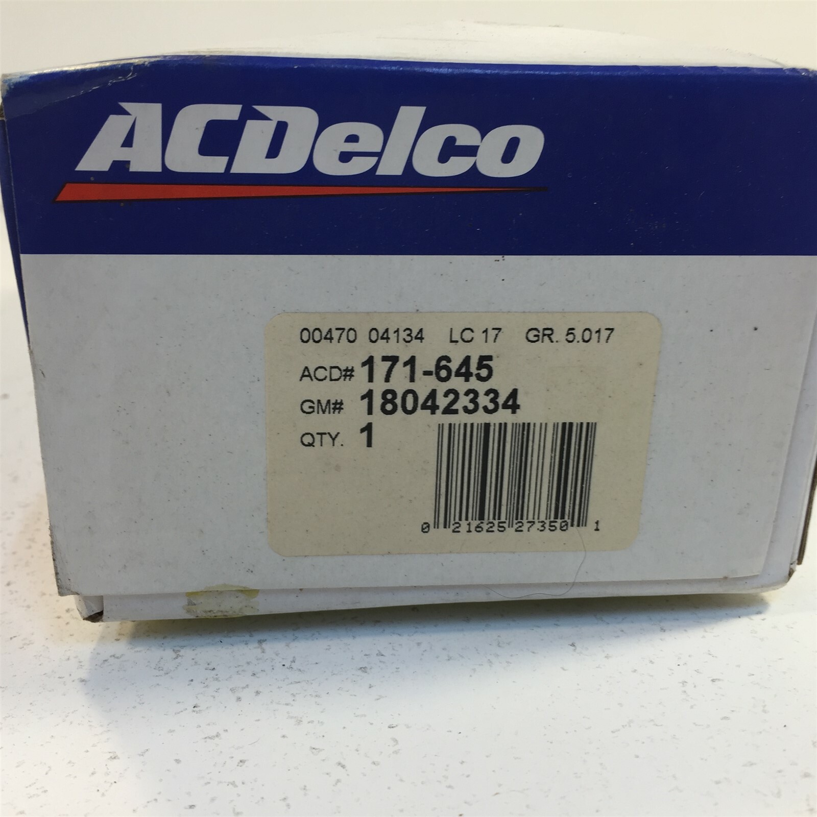 1) Genuine ACDelco 171-645 GM 18042334 Brake Pads | eBay