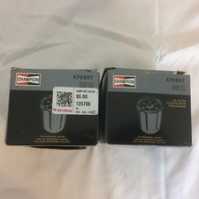 Lot of 2 Oil Filters 47099T Champion Made in USA 57099 PH454 PPL15313 PH8873