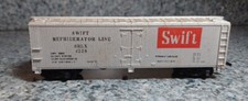 Vintage TYCO HO Scale SWIFT Refrigerator Line 40' Reefer Car SRLX 4226