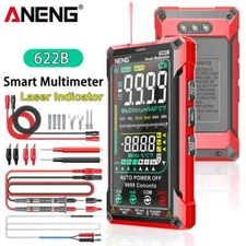 Digital Smart Multimeter With Laser Lamp Auto Range True RMS DC/AC Voltage
