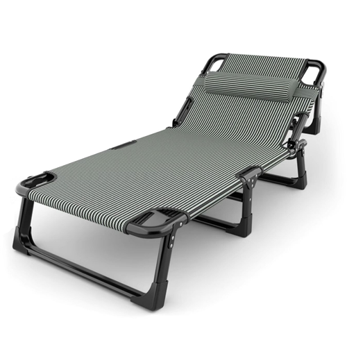 200kg Foldable Camp Bed AU Heavy Duty 1200D Oxford Fabric Stainless Steel Frame - Picture 13 of 14