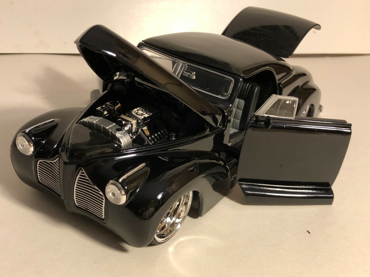 ミニカー Jada Toys1/24 1940PONTIAC BUSINESS COUPE JADA DUB CITY OLDSKOOL 1940 PONTIAC BLACK 1:24 DIECAST MODEL