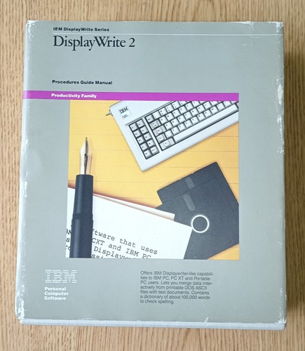 Rare Vintage 70's IBM Displaywrite 2 Reference - Photo 2/2