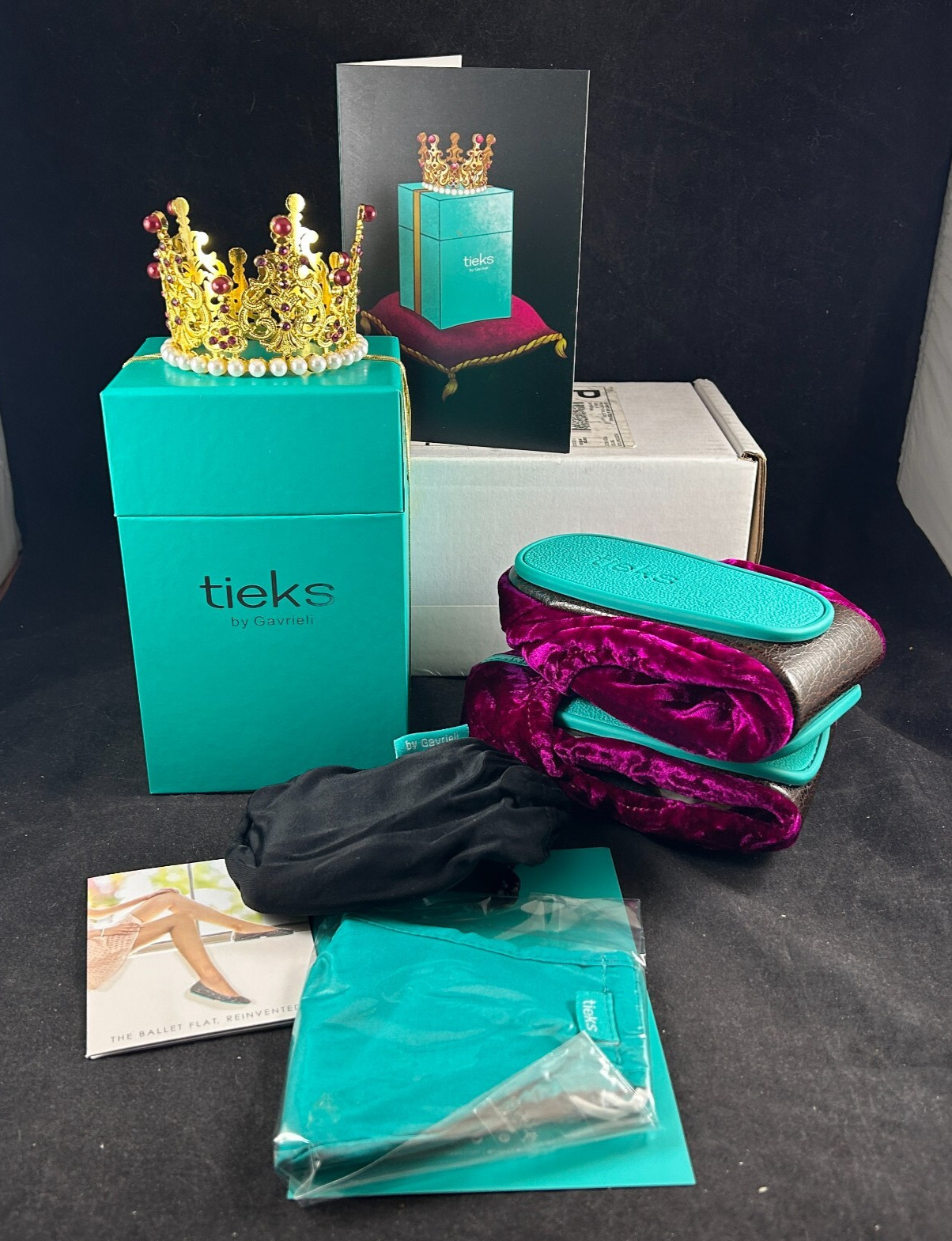 TIEKS BY GAVRIELI TYRIAN RARE LIMITED RELEASE 2020 SIZE 13 NEW NEVER WORN IN BOX