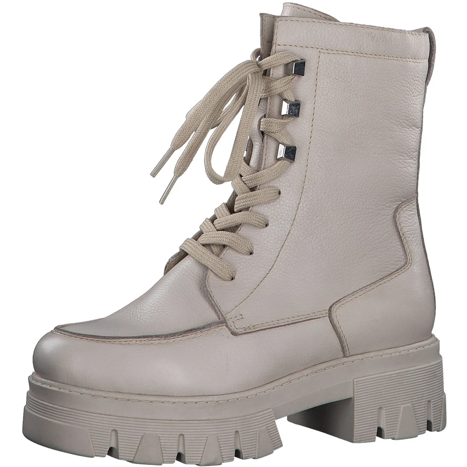 MARCO TOZZI Botines Mujer Cuero Combat Botas Plataforma Tacón Grueso 2-25209-41 - Imagen 1 de 1