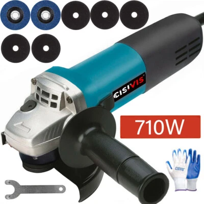 CISIVIS Angle Grinder 125mm 5 inch 7100W 11000rpm Electric Grinding Sander Corded Power
