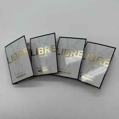 4x Yves Saint Laurent Libre L eau Nue Parfum de Peau Sample Spray 2ml each