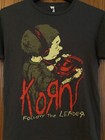 Korn - “Follow The Leader” - Gray Shirt - 2 Sided - M - Smart Blanks