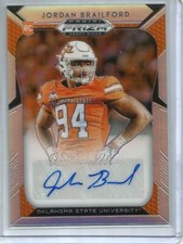 Jordan Brailford 2019 Panini Prizm Draft Picks Autograph Rookie