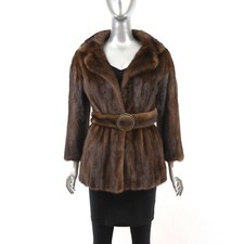 Mahogany Mink Jacket- Size Xs