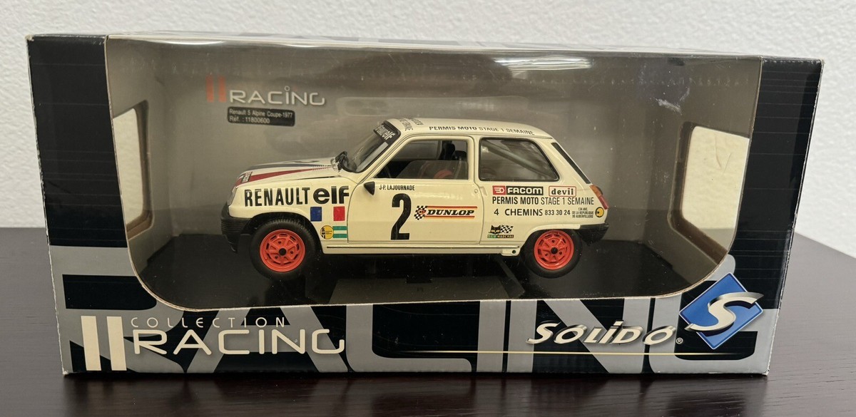Solido 1/18 RARE Renault 5 Alpine 1977 - Collection