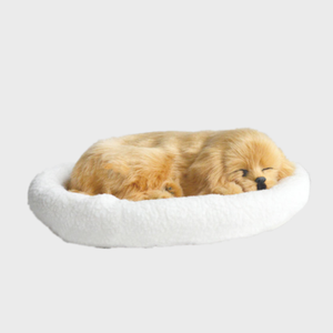 sleeping dog toy that breathes