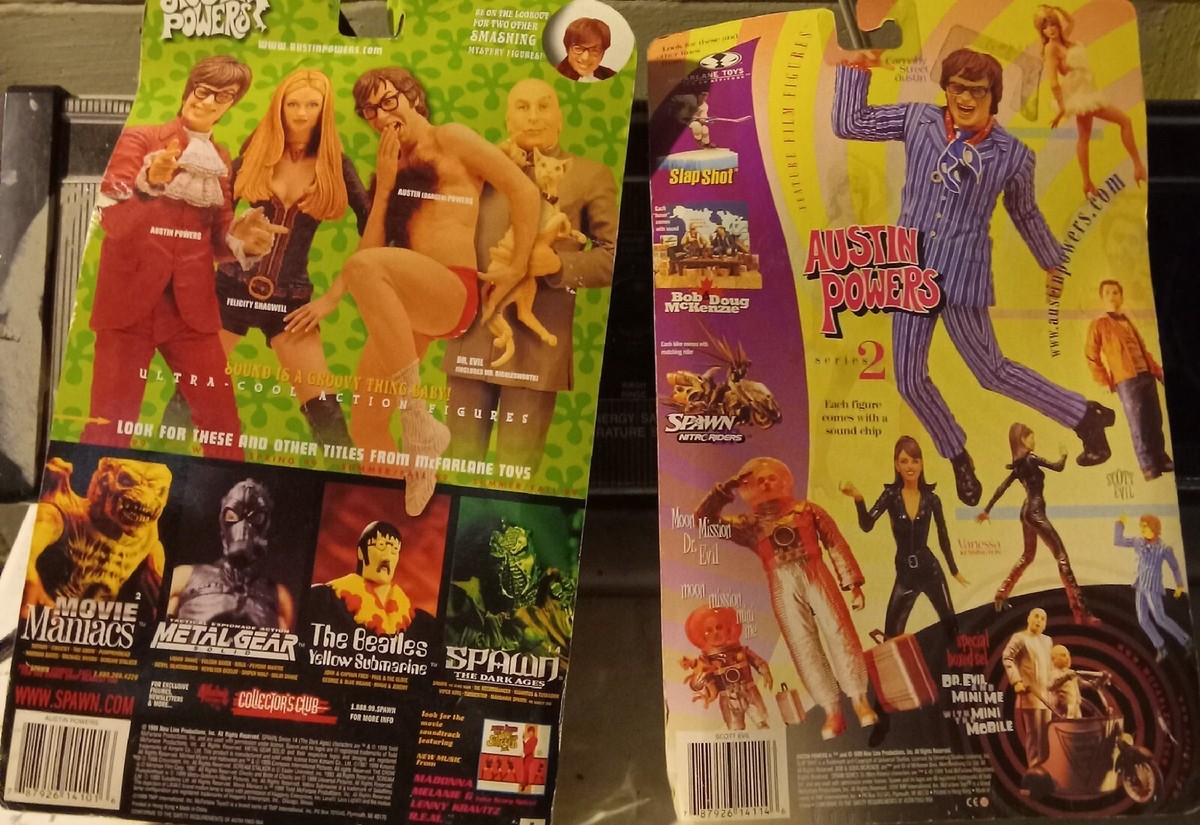 Austin Powers Set Of 2 Figures | eBay