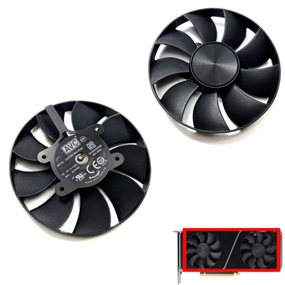 Grafikkartenlüfter Kühlmodul DAPC0815B2UP008 Fan Ersatz für NVIDIA RTX 3070