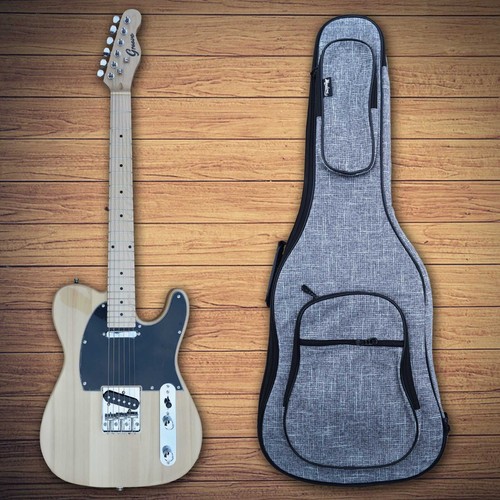 Guitarra Eléctrica TL Forma Triple Pad Bolsa, 8 Colores (Marca Canadiense) - Imagen 14 de 17