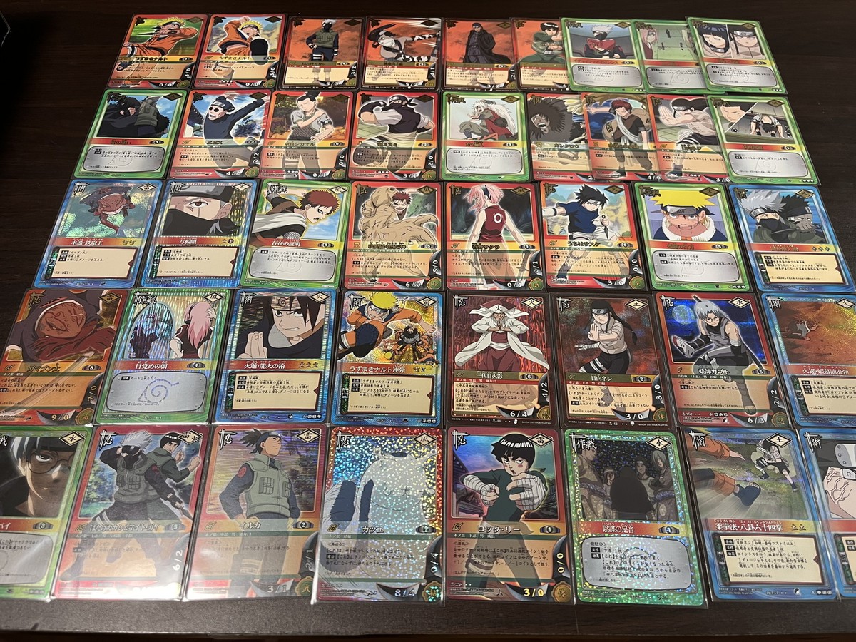NARUTO Trading Card Game BANDAI japanese Rare Set ① | eBay