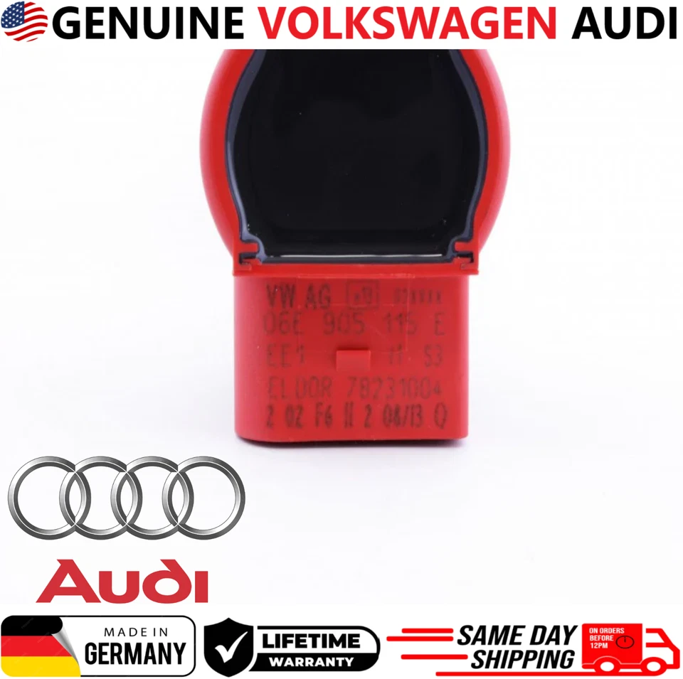 GENUINE VW x6 Ignition Coils For 2005-2016 Volkswagen Audi Porsche, 06E905115E - Image 4 of 4