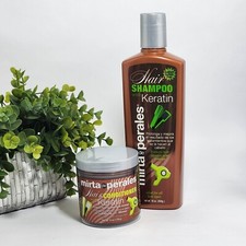 Mirta de Perales Hair Shampoo 16 oz  Conditioner with Keratin 6 oz  2-Pc Set