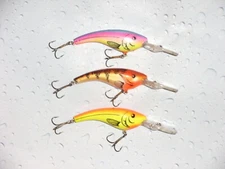 (3) Reef Runner 400 Series Ripshad Lures ~ 3/8 oz.
