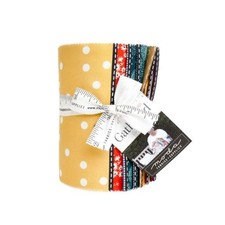 ¡NUEVO! -Rollo de postre Gathered Lollies 18290DR Moda Precuts (20) tiras de 5" x 44" por
