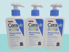 CERAVE BABY MOISTURIZING LOTION 8 OZ NWOB LOT OF 3