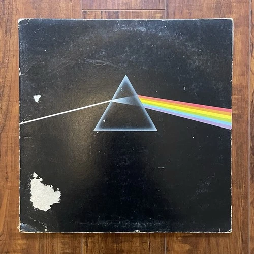 Pink Floyd - Dark Side of the Moon Vinyl Record LP Capitol 1973 SMAS 11163 VG