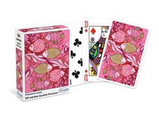Jeu de 54 Cartes Classique Poissons Roses - Format Bridge - Cartes à Jouer