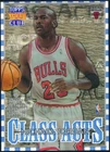 1996-97 TOPPS STADIUM CLUB MICHAEL JORDAN CLASS ACTS REFRACTOR PARALLEL CARD CA1