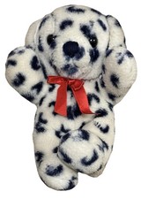 Vintage Dakin 1989 Dalmatian Cuddles Plush Stuffed Dog Animal 7" Toy