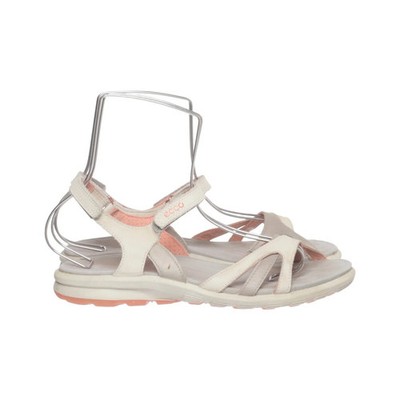 Ecco, Sandalen, Größe: 41, Beige/Grau/Orange, Damen #x61