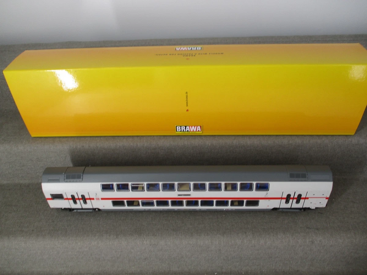 Brawa Spur H0 44529 Personenwagen Doppelstockwagen 2. Klasse der DB in OVP