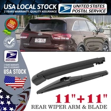 Rear Windshield Wiper Arm & Blade Kit Set Replacement For Kia Sorento 2011-2015