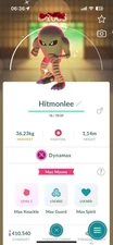 Pokémon Go - Shiny Dynamax Hitmonlee - Mini PTC Or Trade 20K Stardust