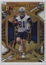 2021 Panini Gold Standard Rookies White Gold /49 Simi Fehoko #142 Rookie RC