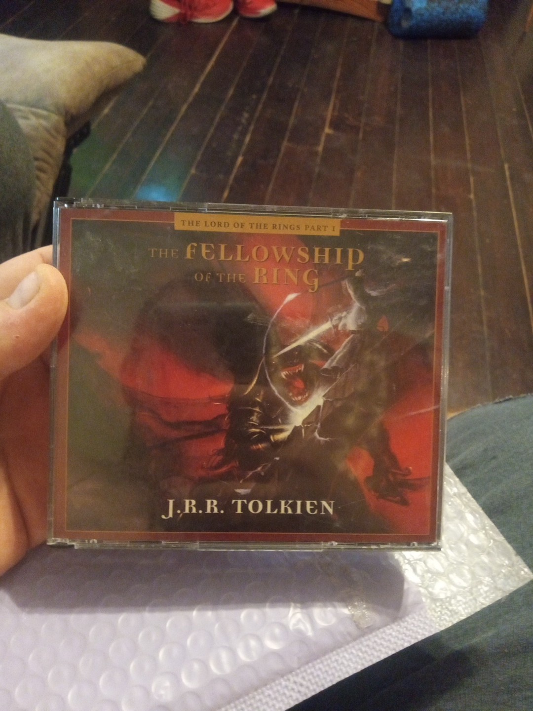 the Lord of the rings part 1 The fellowship of the Ring audio CD