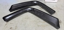For Corvette C5 All Model 1997-2004 Glossy Black Rear Bumper Side Corner Aprons