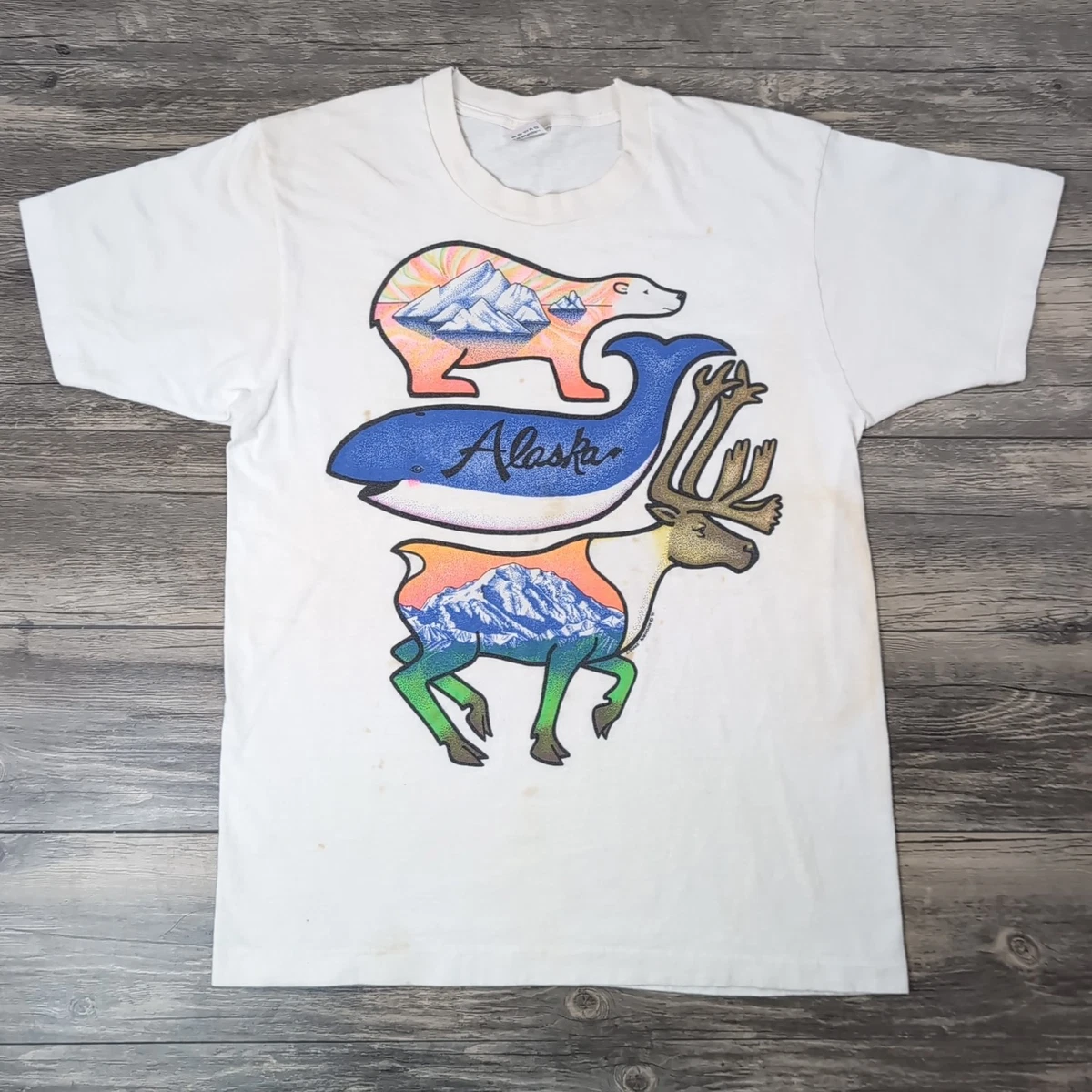 vintage alaska t shirt products for sale | eBay