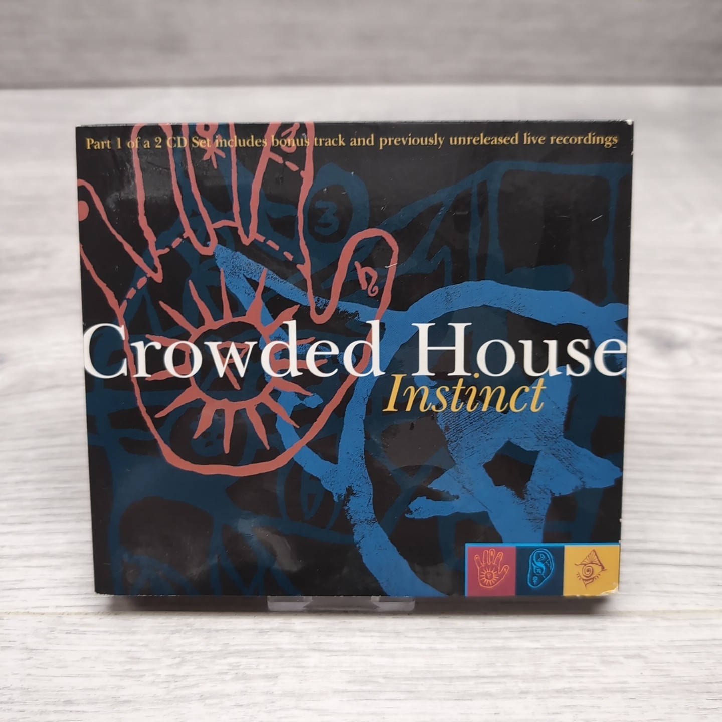 Crowded House - Instinct - CD Single - 2 Disc Set - 1996 Capitol Records - VGC