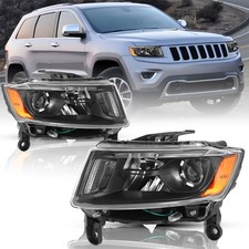 For 2014-2016 Jeep Grand Cherokee Driver And Passenger Side Headlights Assembly For 2014-2016 Jeep Grand Cherokee Driver And Passenger Side Headlights Assembly