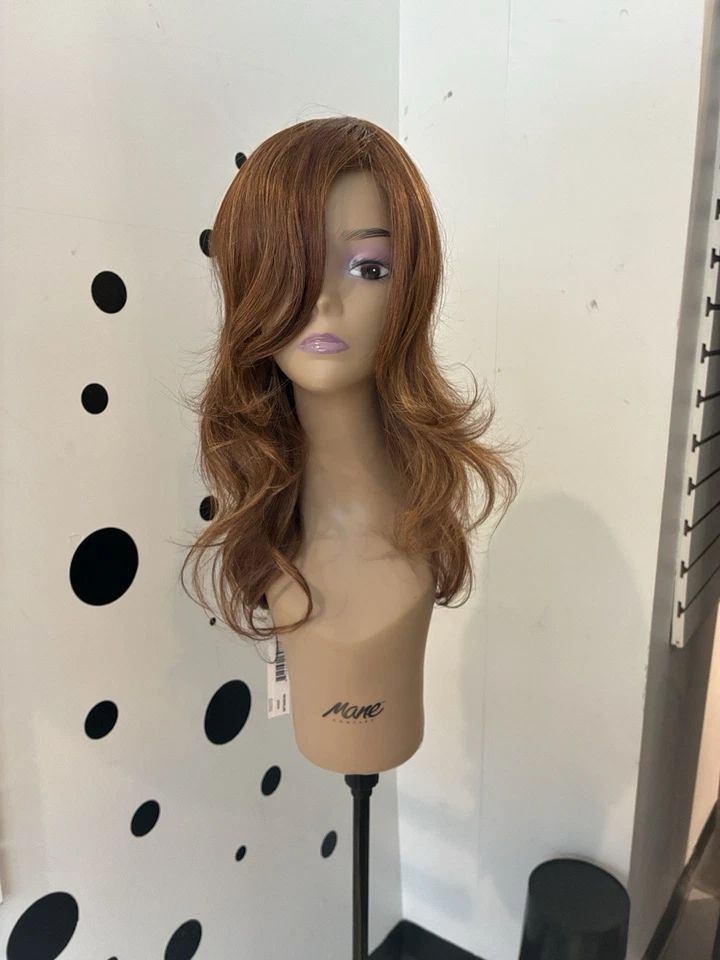 Rachel Welch Hairuwear 中号红色/姜,釉面肉桂全假发 — 第 3/4 张图片