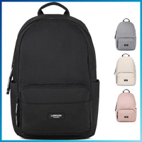 "Schulrucksack Schwarz 16\" Laptopfach Wasserabweisend FüR MäDchen Jungen"